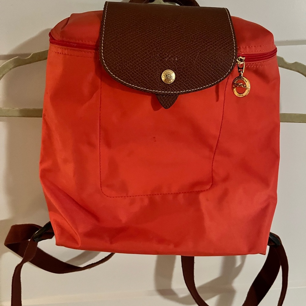 Longchamp Le Pliage mini backpack good used